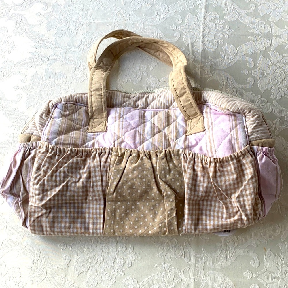 Stephan Baby diaper tote bag and changing pad